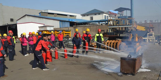 金寶山機械消防演練